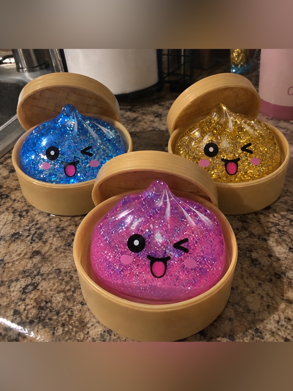 Sugar squish glitter edition dumplings